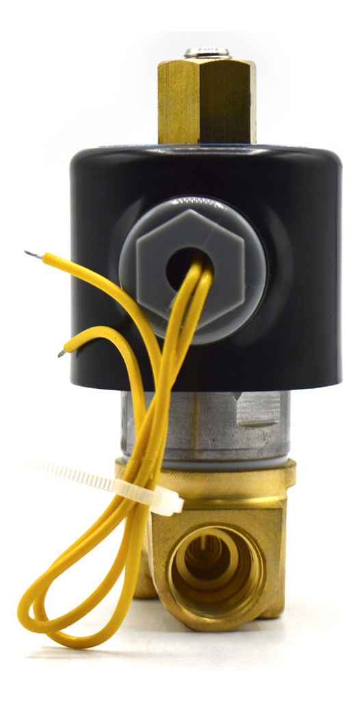 Válvula Solenoide N/a Conexión De 3/8 Npt 220v (agua, Aire)