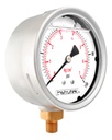 Manómetro Inox Glicerina 4 PLG, 100 Psi (aire, Agua)