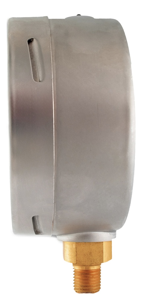 Manómetro Inox Alta Presión Glicerina 4 PLG, 5000 Psi