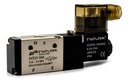 Electroválvula Neumática 3 Vías, 1/4 Npt , 2 Posiciones 220v