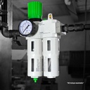 Filtro-regulador-lubricador 1/4 Alta Presión
