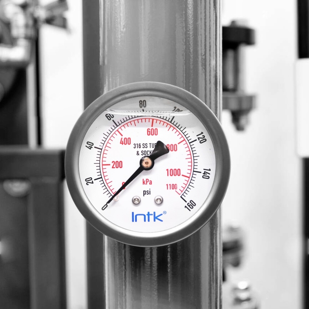 Vacuómetro P/petroquímica Manejo D/agua 160 Psi Con. 1/4