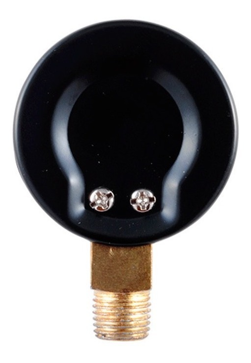 Manómetro Para Compresor Carátula 2, Conex Inf 1/4, 60 Psi