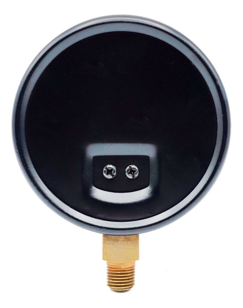 Manómetro Alta Presión Hidráulica Carátula 4 PLG, 1500 Psi