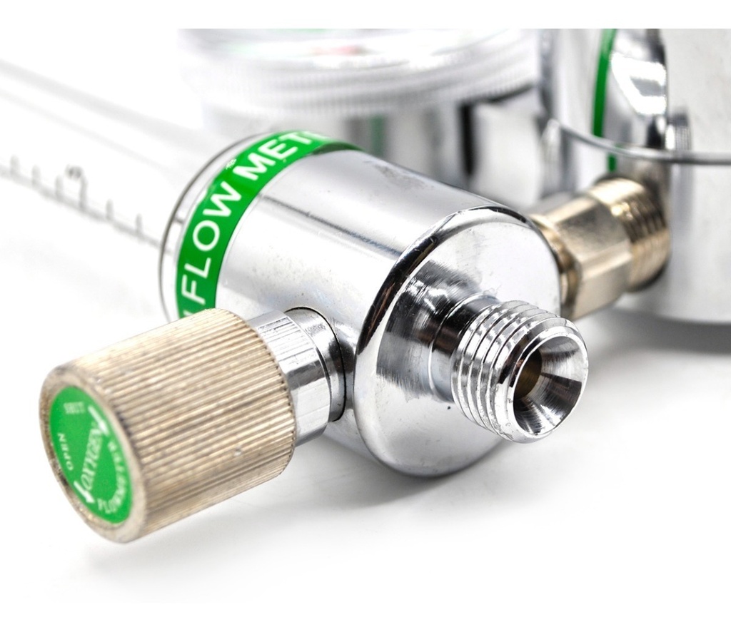 Regulador Oxígeno Medicinal Tipo Diafragma Cga540 0-15 Lpm