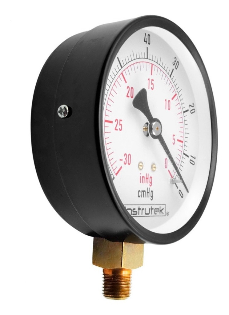 Vacuómetro Carátula 4 PLG -30 Inhg (eq. Ordeña Y Vacío)