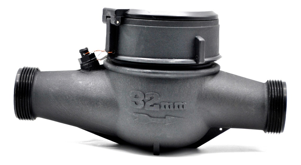 Medidor Agua Certificado De 1,1/4 PLG  C/conexiones De Latón