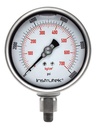 Manómetro 4", lleno de líquido premium, 1/4" NPT, inferior, 10000 psi-kg/cm2