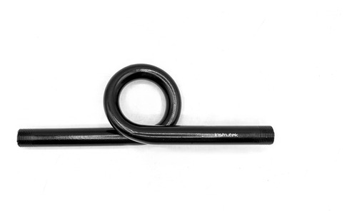 Sifón 1/2" macho, acero al carbón, cédula 40.