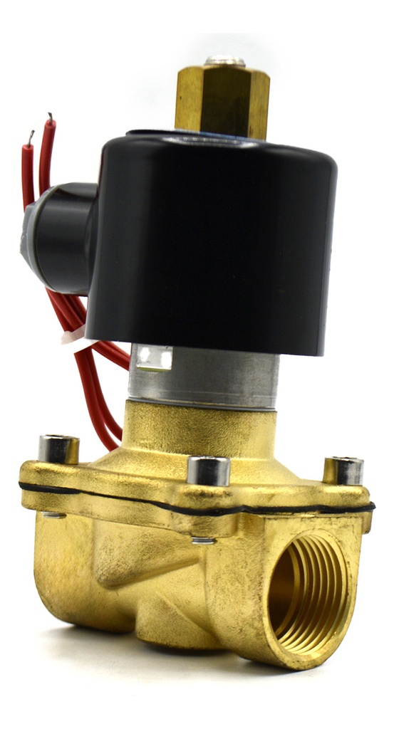 Válvula Solenoide Abierta Conexión De 3/4 220v (agua, Aire,)