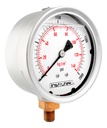 Manómetro Inox Alta Presión Glicerina 4 PLG, 2000 Psi