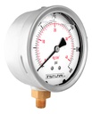 Manómetro Inox Glicerina 4 PLG, 600 Psi (aire, Agua)