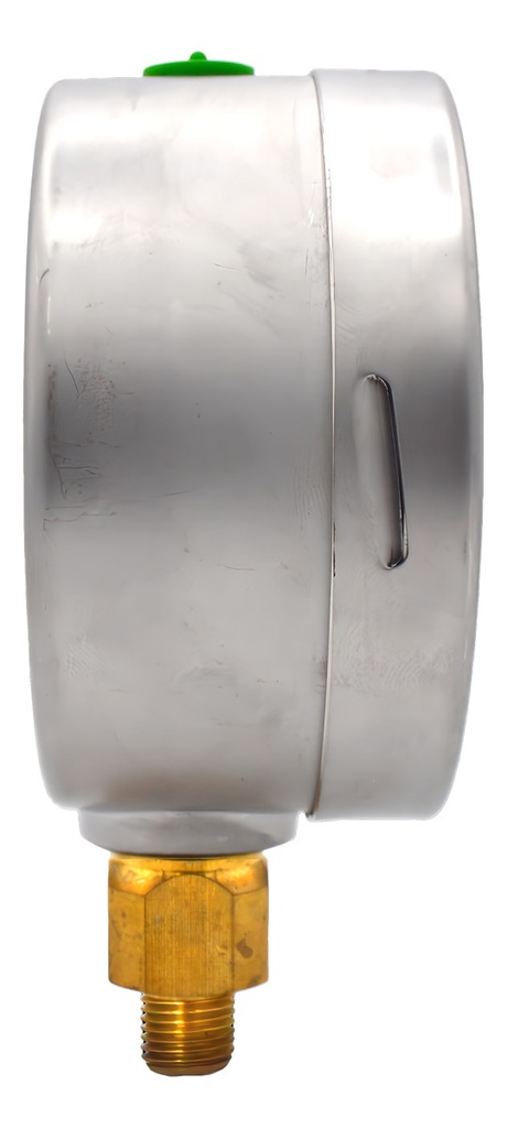 Manómetro Premium Inox Glicerina Carátula 4 PLG , 200 Psi