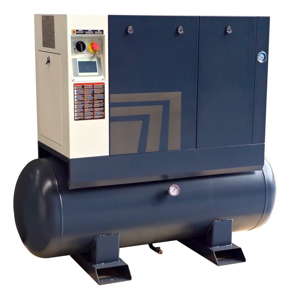 Compresor De Tornillo 15 H.p, Unidad Integrada.