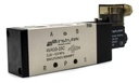Electroválvula Neumática 5 Vías, 1/2 Npt , 2 Posiciones 110v