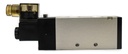 Electroválvula Neumática 5 Vías, 1/2 Npt , 2 Posiciones 220v