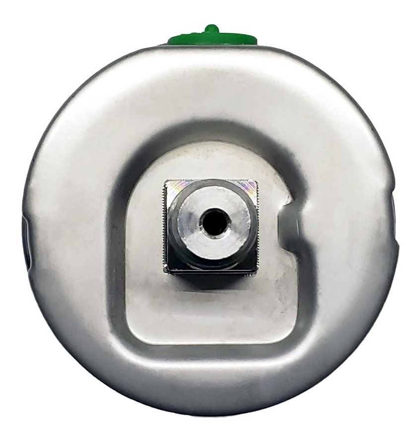 Manómetro Totalmente Inox Glicerina Carátula 2.5 PLG 60 Psi