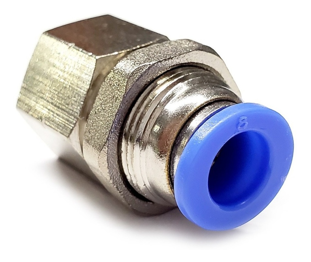 5 Pz De Pasamuro Hembra Conexión Rápida Neumático 1/4 X 8mm
