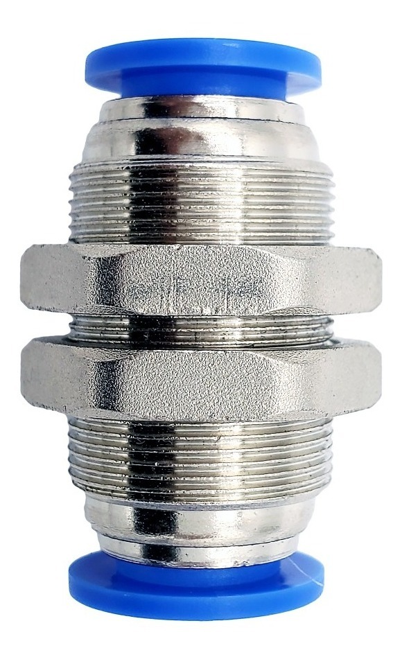 5 Pz De Pasamuro Conexión Rápida Neumático Recto 12mm