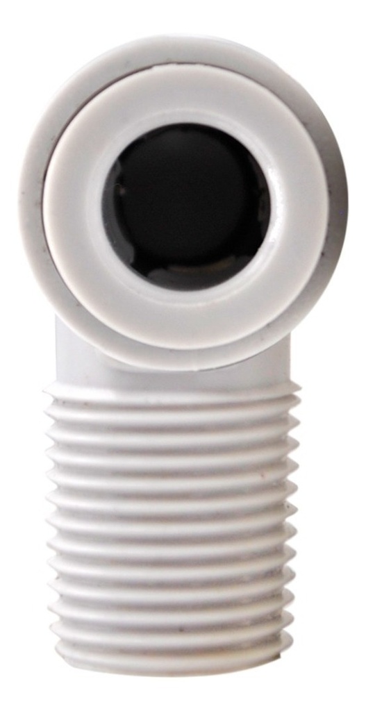Conector En Codo 3/8 X 1/4 Para Ósmosis Inversa 10 Pz 