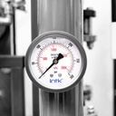 Manómetro P/petroquímica Manejo D/agua 300 Psi Con. 1/4