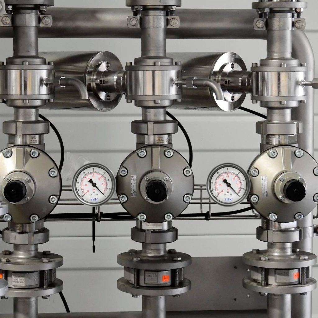 Manómetro P/petroquímica Manejo D/agua 300 Psi Con. 1/4