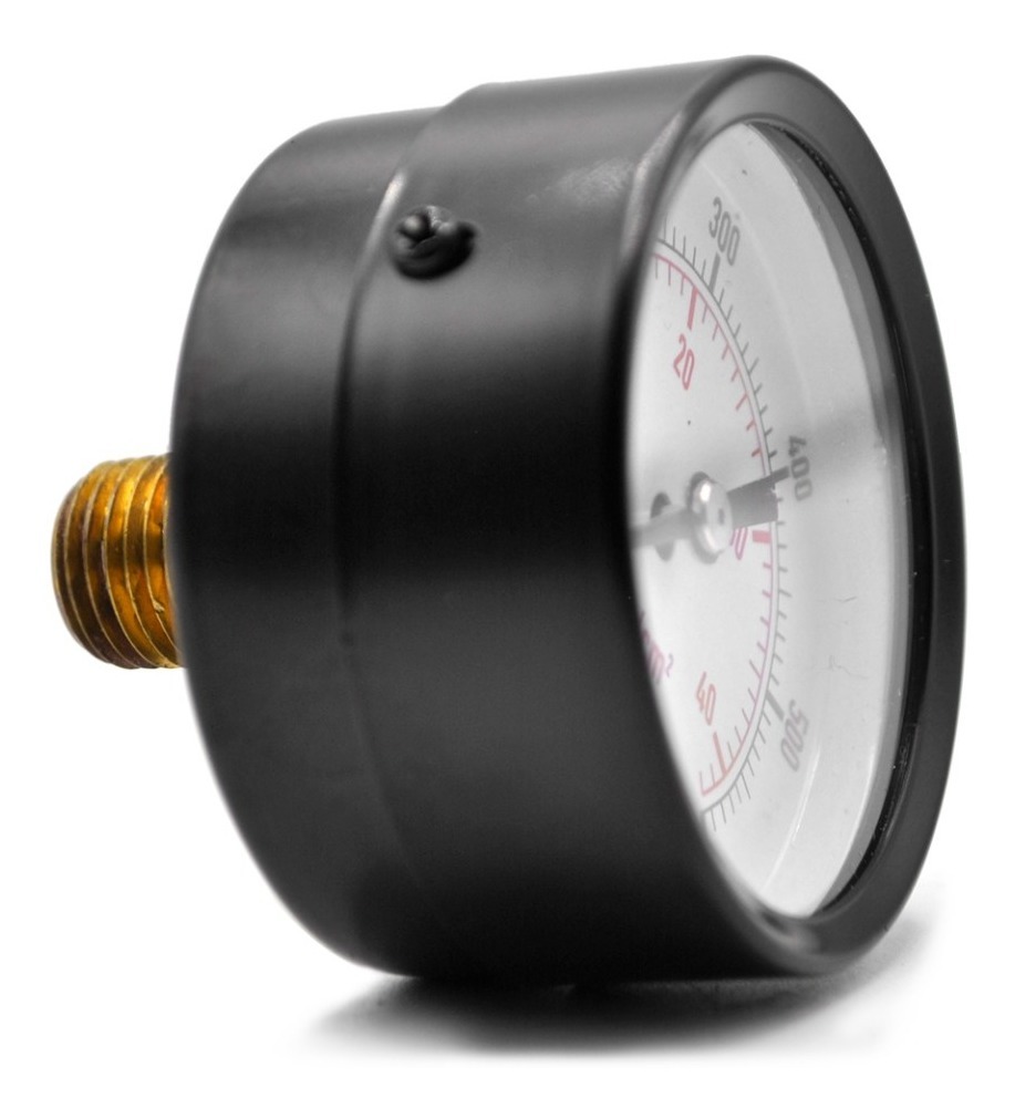 Manómetro Para Compresor Carátula 2, 600 Psi (aire, Gas)