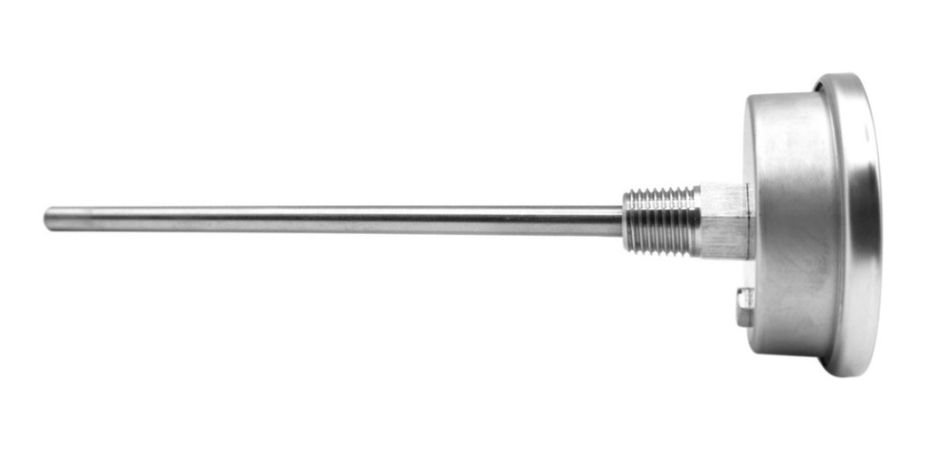 Termómetro Refrigeración 2 PLG -60 A 120°f Vást 6, Rosca 1/4