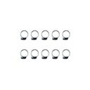 10 Piezas De Abrazadera Sin Fin 7/8 Pulgada