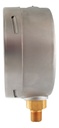 Manómetro Inox Alta Presión Glicerina 4 PLG, 1500 Psi