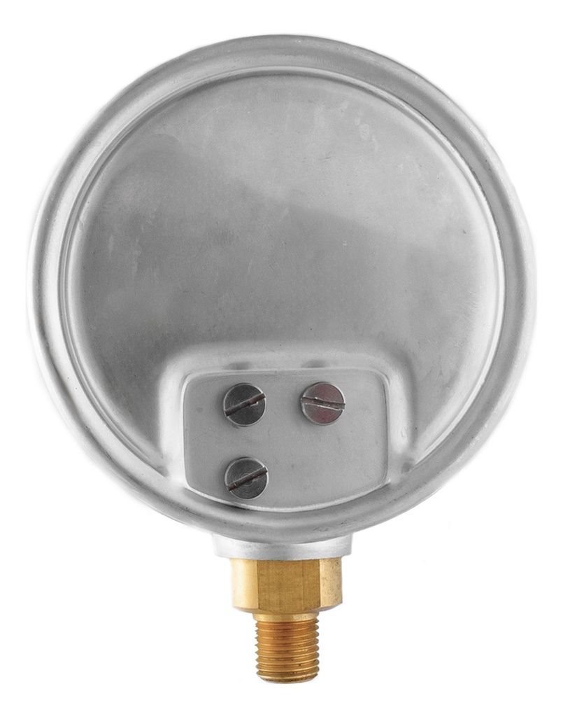 Manómetro Inox Alta Presión Glicerina 4 PLG, 1500 Psi