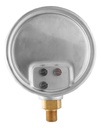 Manómetro Inox Alta Presión Glicerina 4 PLG, 1500 Psi