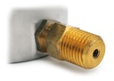 Vacuómetro Glicerina/económico 2.5 PLG, -30 Inhg (vacío)