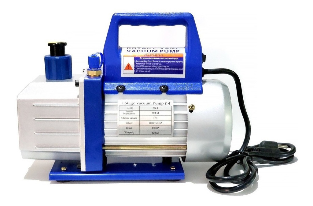 Bomba De Vacío Instrutek De 110v Vac/60 Hz 1/4 Hp