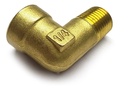 Conector Codo Macho 1/4 Npt X 1/4 Hembra Npt Latón (dorado)