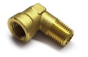 Conector Codo Macho 1/4 Npt X 1/4 Hembra Npt Latón (dorado)