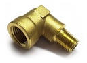 Conector Codo Macho 1/8 Npt X 1/4 Hembra Npt Latón (dorado)