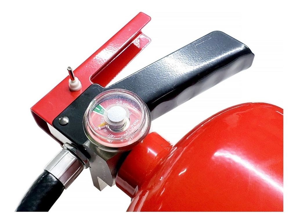 Extintor Tipo Abc 4.5kgs Vacío Con Manómetro 1.7 Certificado