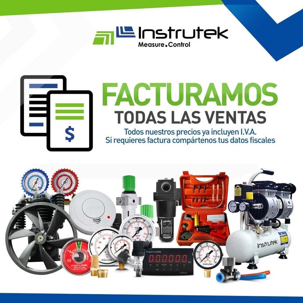 Manómetro Totalmente Inox Alta Presión 4 PLG, 1500 Psi