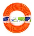 Manguera Para Aire (tubing) De Nylon Naranja 1/4 25 Mts