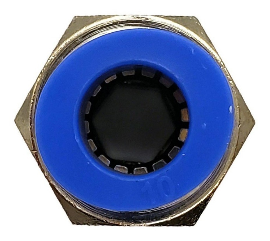 5 Pz De Conector/racor Rápido Neumático Recto 1/2 Npt X 10mm