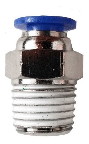 10 Pz De Conector/racor Rápido Neumático Recto 1/4 Npt X 1/4