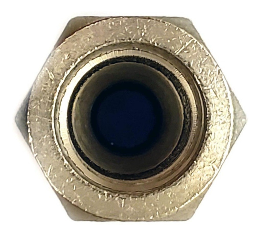 10 Pz De Conector/racor Neumático Recto Hembra 1/8  X 6mm