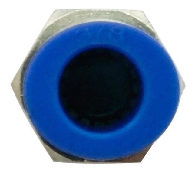 10 Pz De Conector/racor Neumático Recto Hembra 3/8