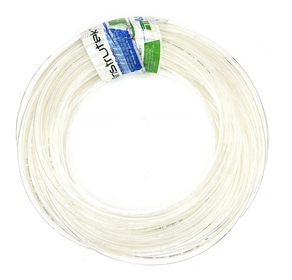 Manguera Aire Tubing De Poliuretano Transparente 1/2 25 Mts