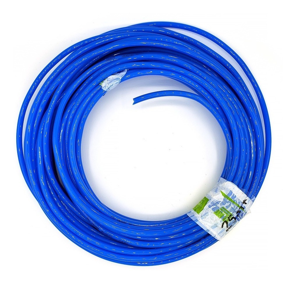 Manguera Para Aire (tubing) De Poliuretano Azul 8mm 25 Mts