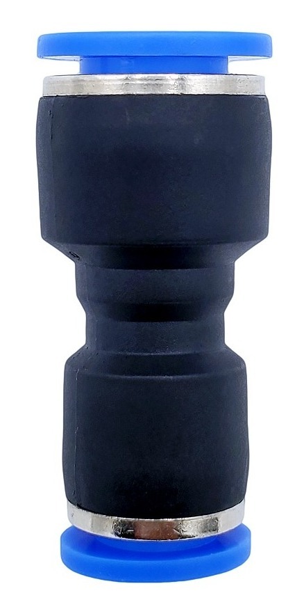 10 Pz Reducción Neumática Recta 10mm A 8mm