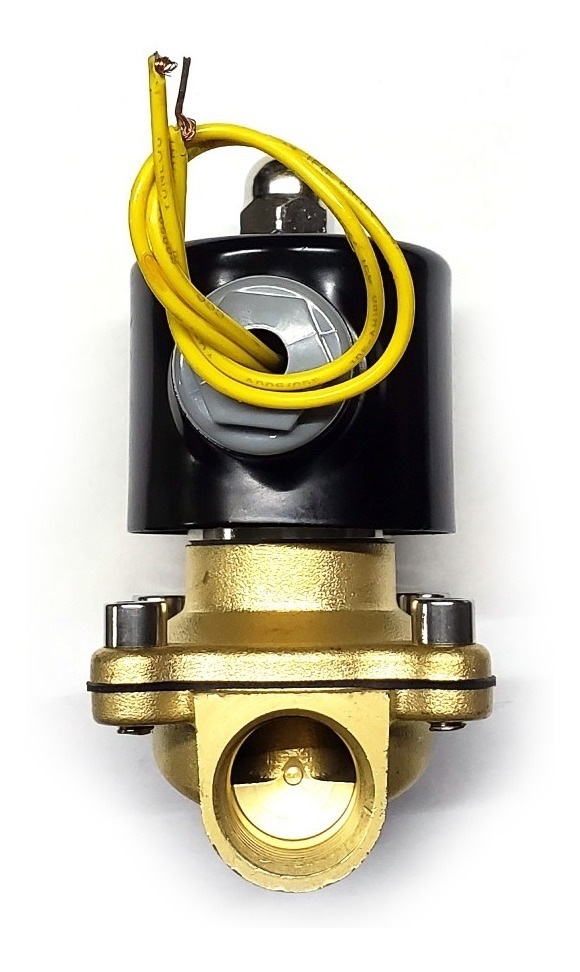 Válvula Solenoide / Electroválvula 1/2 Para Agua, Aire, Gas