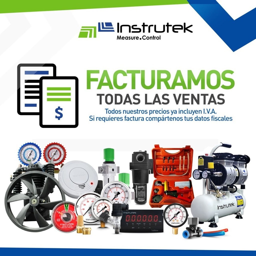 Manómetro Totalmente Inox Alta Presión 4 PLG, 60 Psi