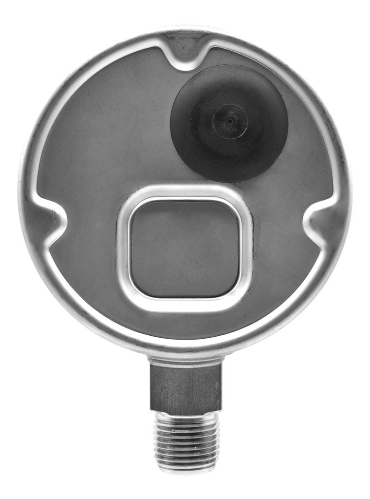 Manómetro Inox Noshok 4 PLG , 400 Psi, Conx. Inferior